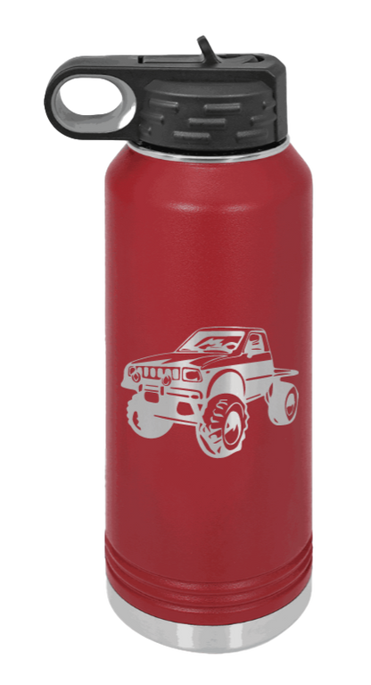 Toyota - 32oz Water Bottle Laser Engraved- Maroon