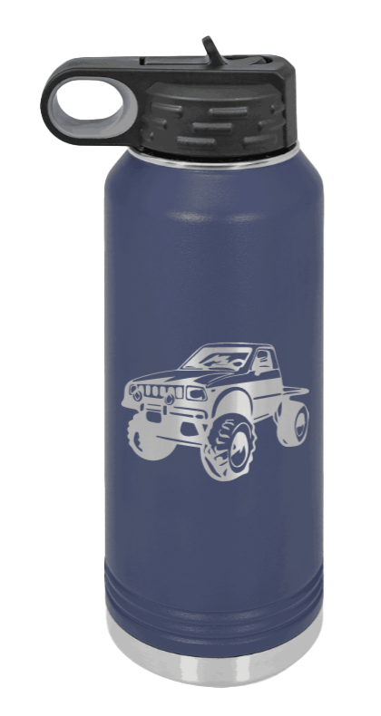 Toyota - 32oz Water Bottle Laser Engraved- Navy