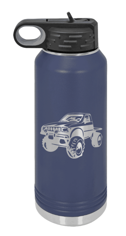 Toyota - 32oz Water Bottle Laser Engraved- Navy