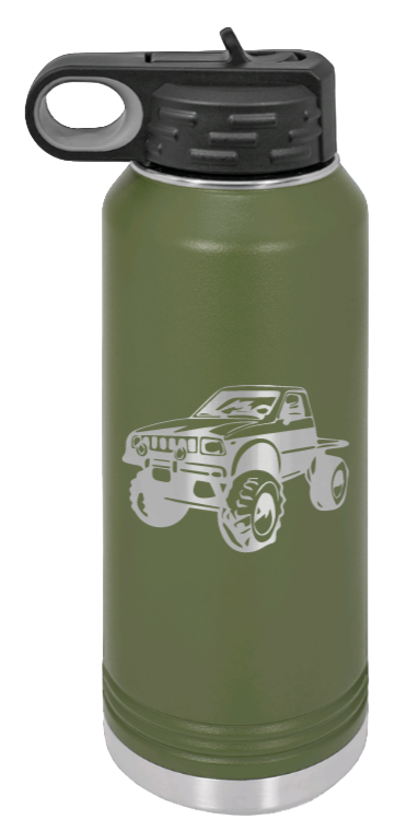Toyota - 32oz Water Bottle Laser Engraved- Olive