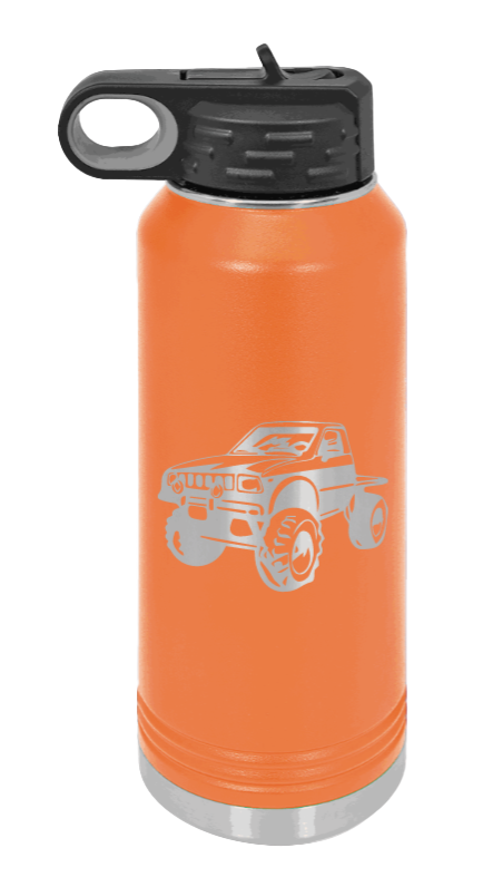 Toyota - 32oz Water Bottle Laser Engraved- Orange