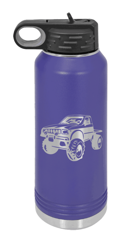 Toyota - 32oz Water Bottle Laser Engraved- Purple