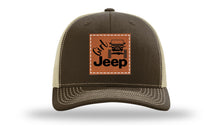 Load image into Gallery viewer, Girl Jeep YJ Leather Patch Richardson 112 Hat
