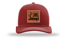 Load image into Gallery viewer, Girl Jeep YJ Leather Patch Richardson 112 Hat
