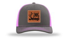 Load image into Gallery viewer, Girl Jeep YJ Leather Patch Richardson 112 Hat
