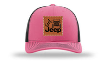 Load image into Gallery viewer, Girl Jeep YJ Leather Patch Richardson 112 Hat
