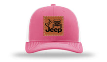 Load image into Gallery viewer, Girl Jeep YJ Leather Patch Richardson 112 Hat
