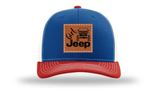 Load image into Gallery viewer, Girl Jeep YJ Leather Patch Richardson 112 Hat
