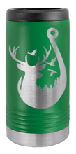 Load image into Gallery viewer, Ducks and Bucks Laser Engraved Slim Can Insulated Koosie
