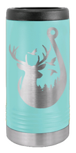 Load image into Gallery viewer, Ducks and Bucks Laser Engraved Slim Can Insulated Koosie
