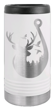 Load image into Gallery viewer, Ducks and Bucks Laser Engraved Slim Can Insulated Koosie
