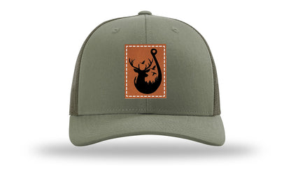 Ducks and Bucks Leather Patch Richardson 112 Hat