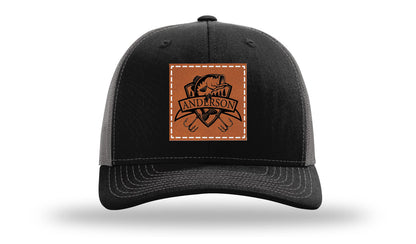 Bass Banner Leather Patch Richardson 112 Hat