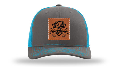 Bass Banner Leather Patch Richardson 112 Hat