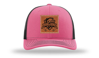 Bass Banner Leather Patch Richardson 112 Hat