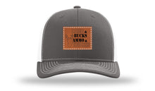 Load image into Gallery viewer, Camo and Bucks Leather Patch Richardson 112 Hat
