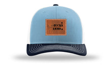 Load image into Gallery viewer, Camo and Bucks Leather Patch Richardson 112 Hat
