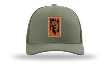 Load image into Gallery viewer, Bass Flag Leather Patch Richardson 112 Hat
