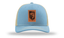 Load image into Gallery viewer, Bass Flag Leather Patch Richardson 112 Hat
