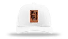 Load image into Gallery viewer, Bass Flag Leather Patch Richardson 112 Hat
