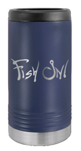 Load image into Gallery viewer, Fish On Laser Engraved Slim Can Insulated Koosie
