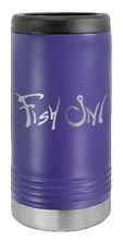 Load image into Gallery viewer, Fish On Laser Engraved Slim Can Insulated Koosie
