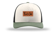 Load image into Gallery viewer, Fish On Leather Patch Richardson 112 Hat
