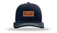 Load image into Gallery viewer, Fish On Leather Patch Richardson 112 Hat
