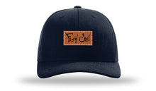 Load image into Gallery viewer, Fish On Leather Patch Richardson 112 Hat
