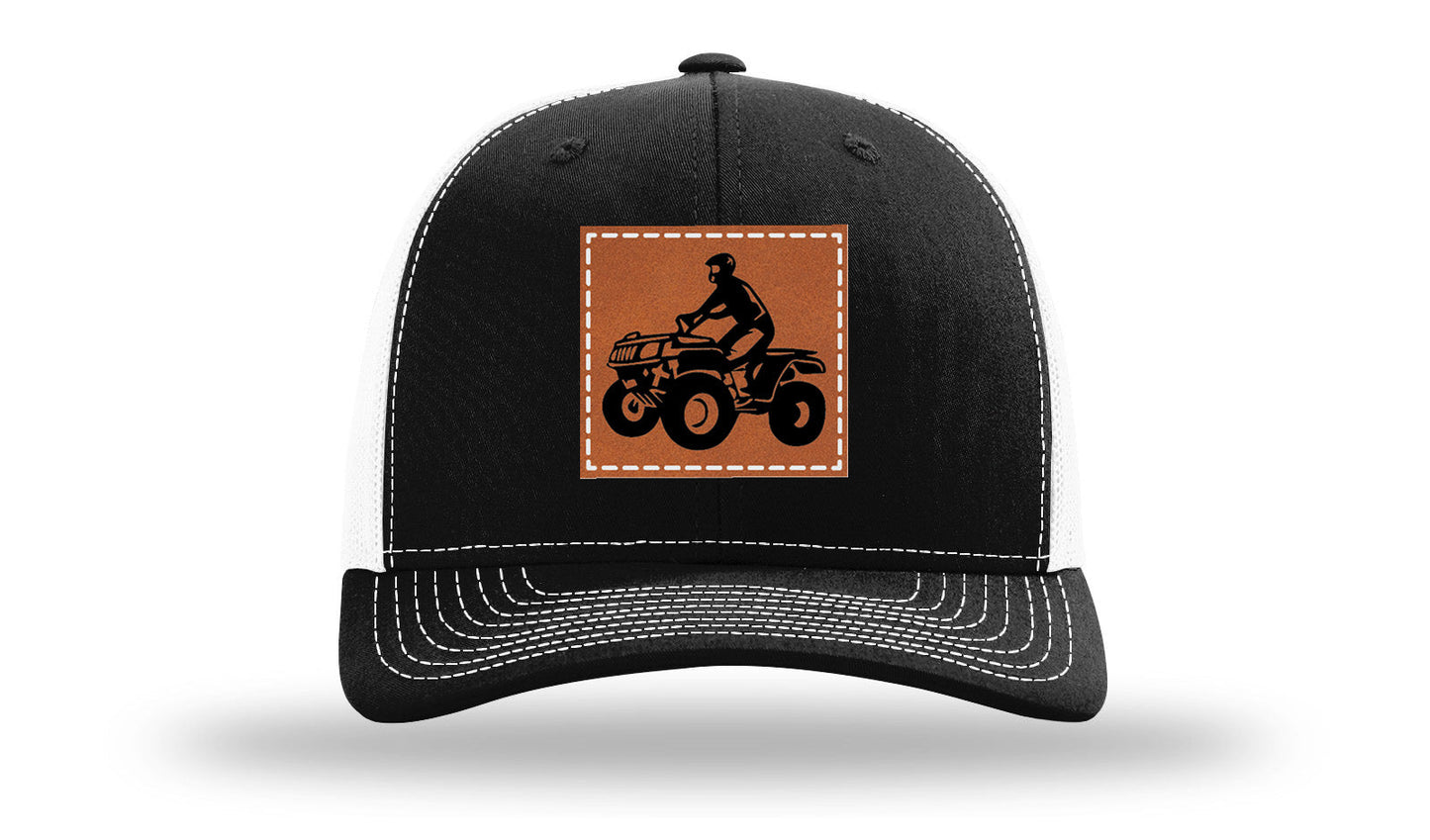 4-Wheeler Leather Patch Richardson 112 Hat