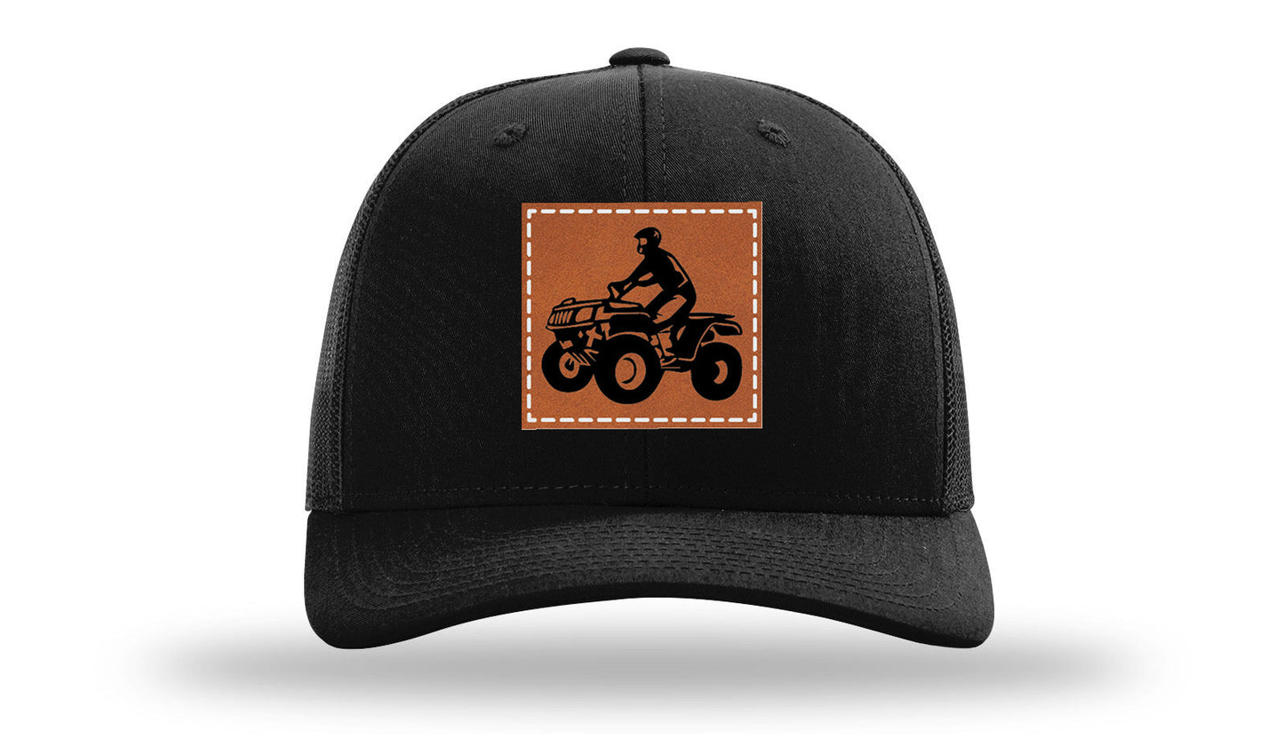 4-Wheeler Leather Patch Richardson 112 Hat