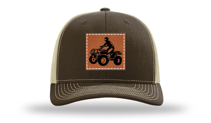 4-Wheeler Leather Patch Richardson 112 Hat