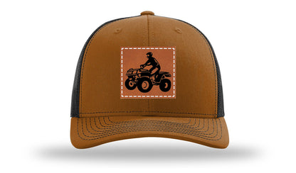 4-Wheeler Leather Patch Richardson 112 Hat
