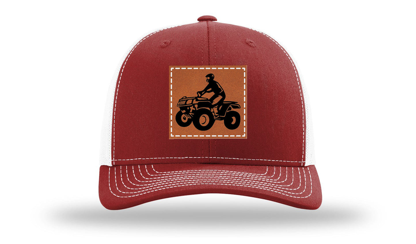 4-Wheeler Leather Patch Richardson 112 Hat