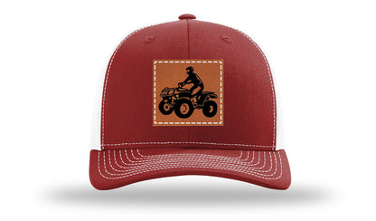 4-Wheeler Leather Patch Richardson 112 Hat