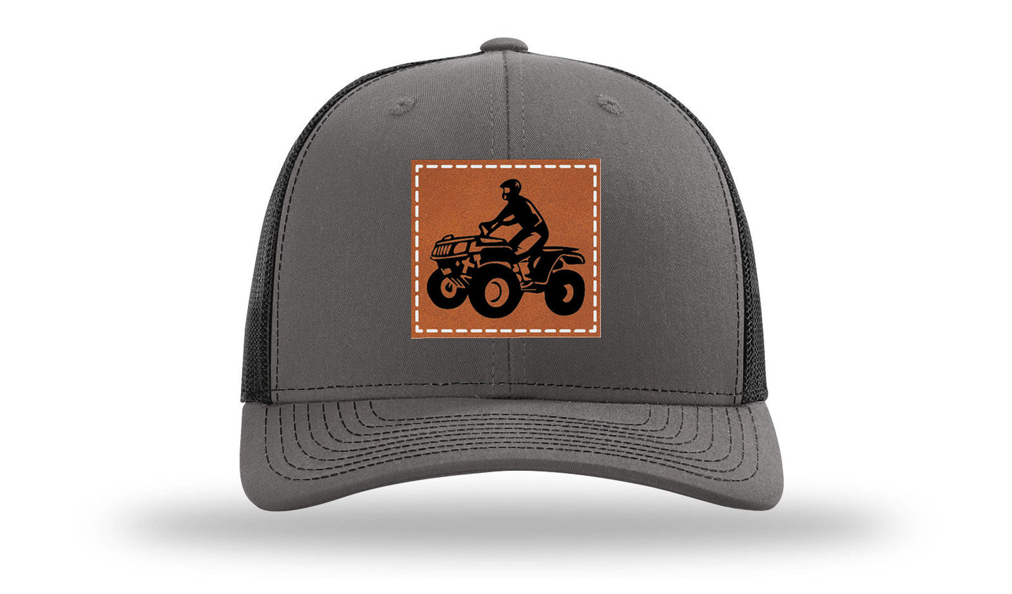 4-Wheeler Leather Patch Richardson 112 Hat