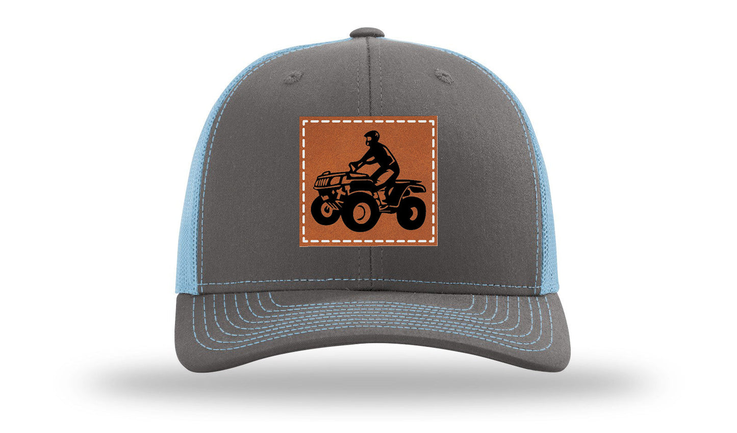 4-Wheeler Leather Patch Richardson 112 Hat