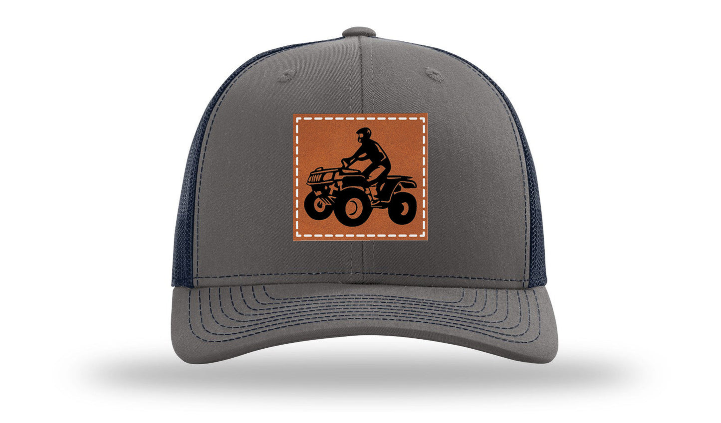 4-Wheeler Leather Patch Richardson 112 Hat