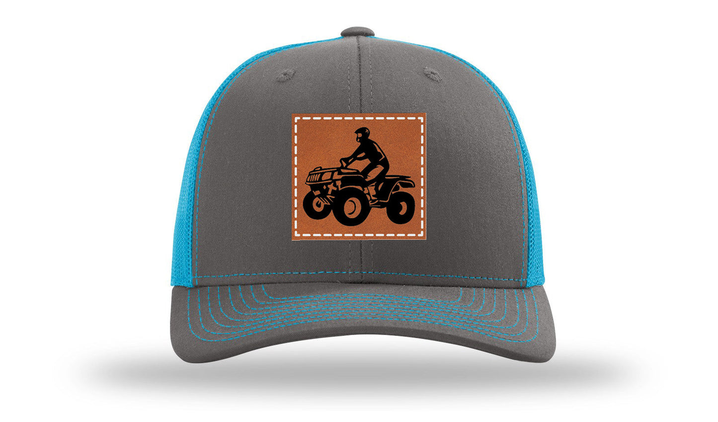 4-Wheeler Leather Patch Richardson 112 Hat
