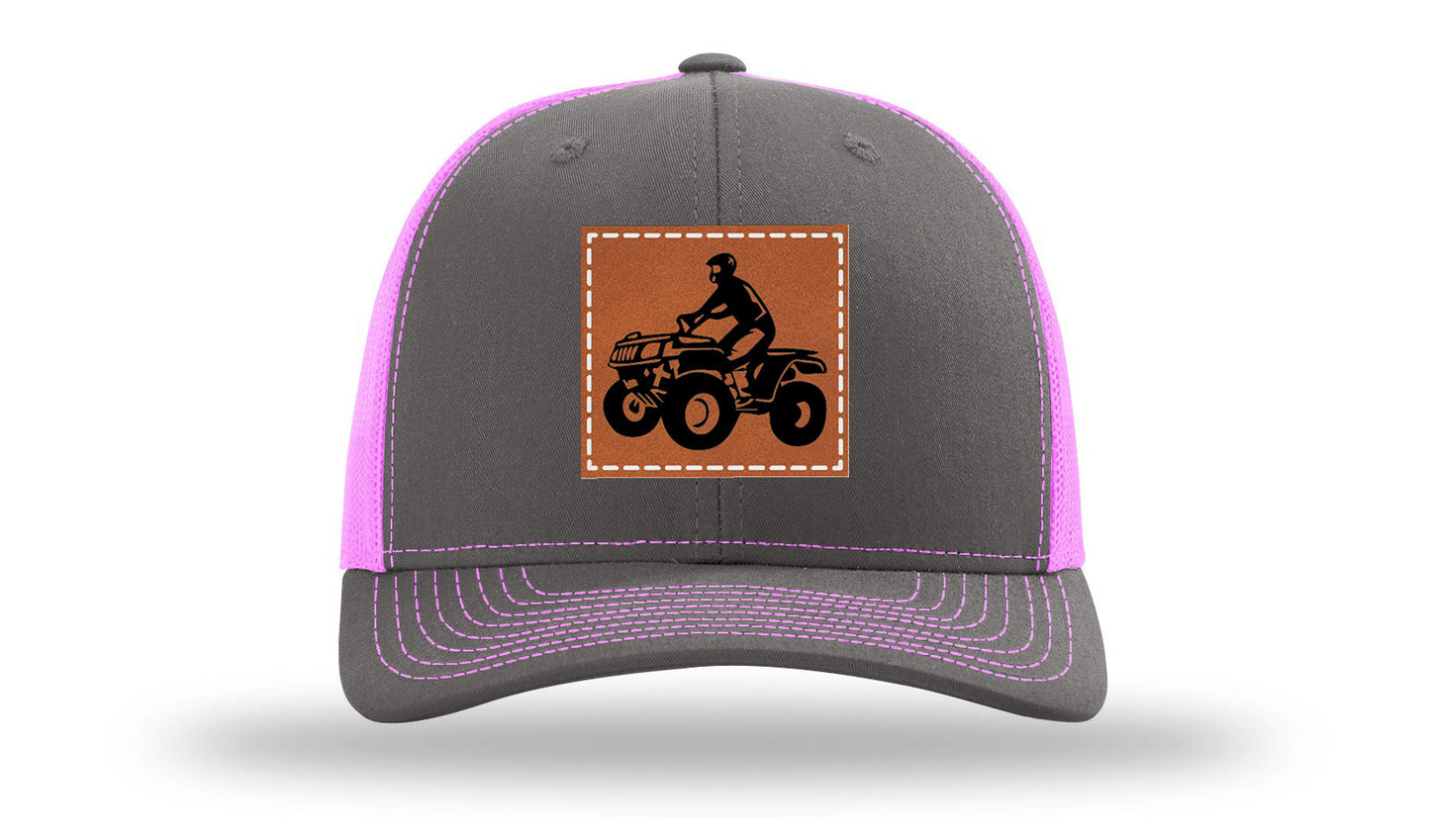4-Wheeler Leather Patch Richardson 112 Hat