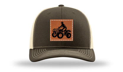4-Wheeler Leather Patch Richardson 112 Hat