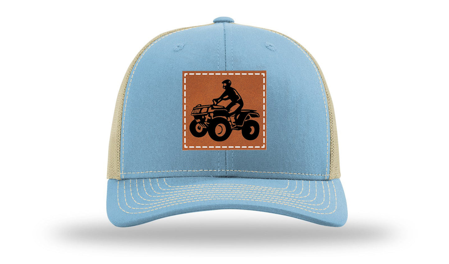 4-Wheeler Leather Patch Richardson 112 Hat