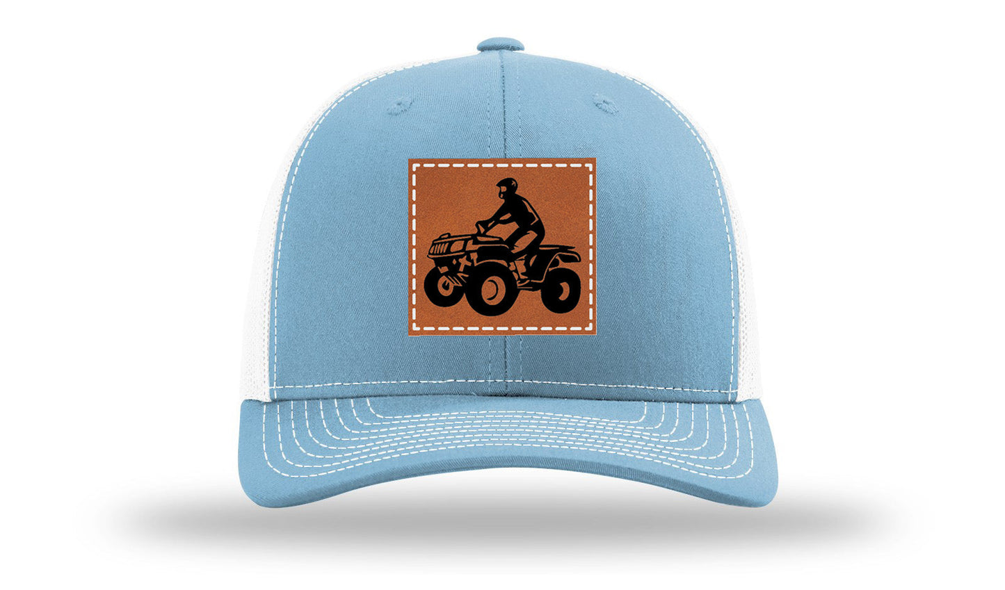 4-Wheeler Leather Patch Richardson 112 Hat
