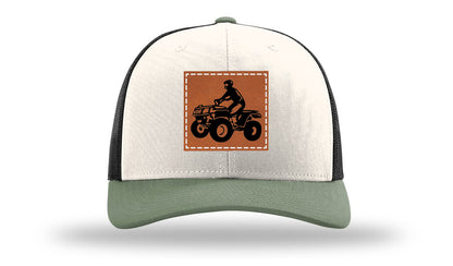 4-Wheeler Leather Patch Richardson 112 Hat