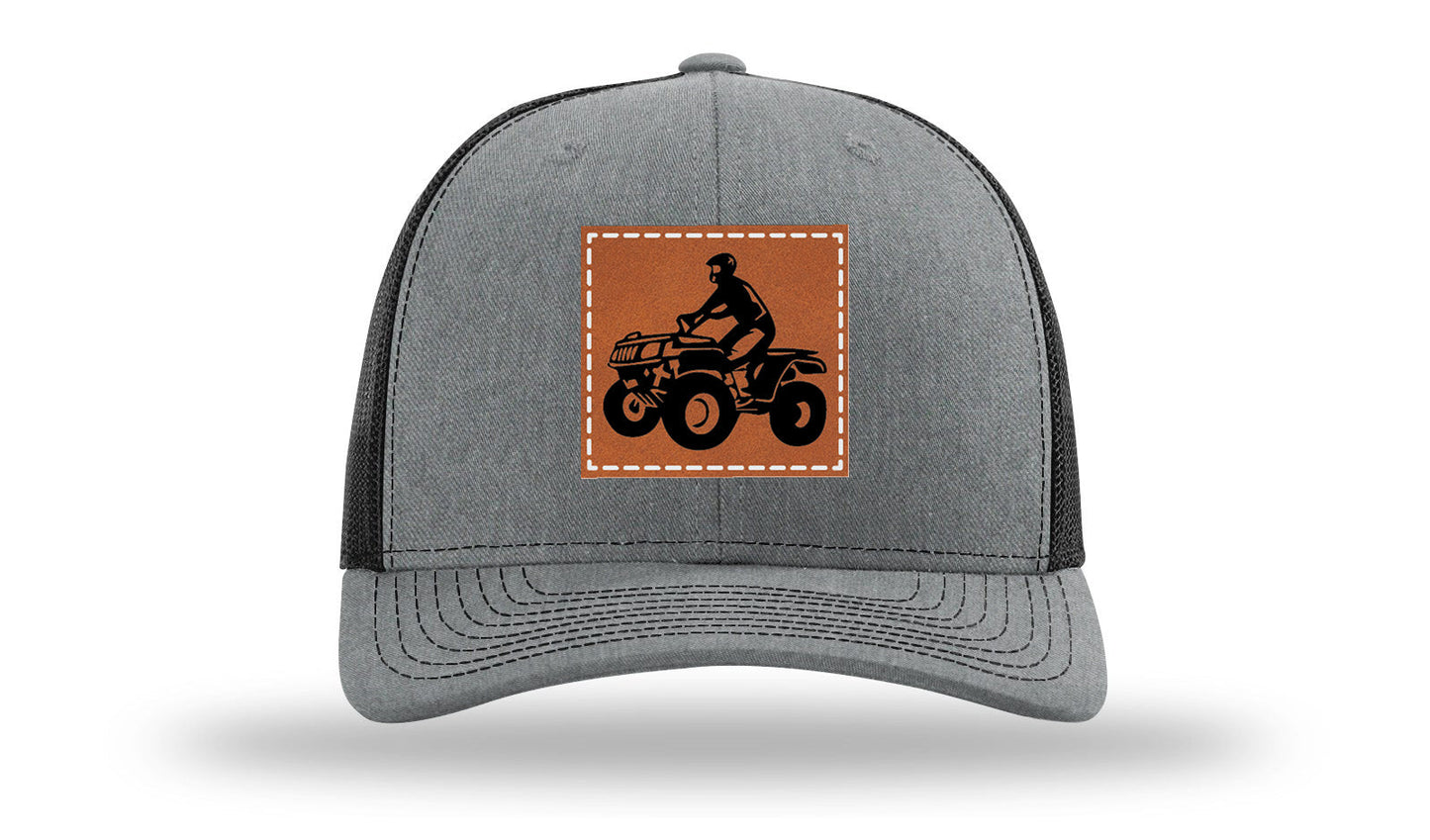 4-Wheeler Leather Patch Richardson 112 Hat