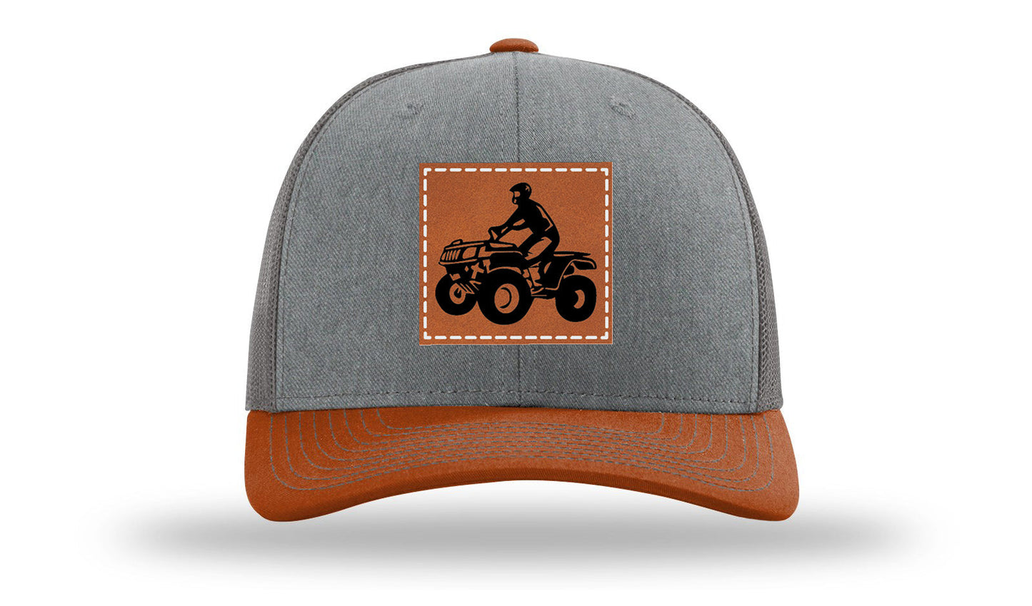 4-Wheeler Leather Patch Richardson 112 Hat