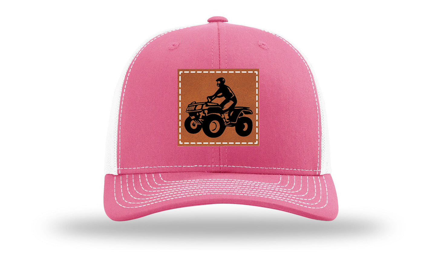 4-Wheeler Leather Patch Richardson 112 Hat