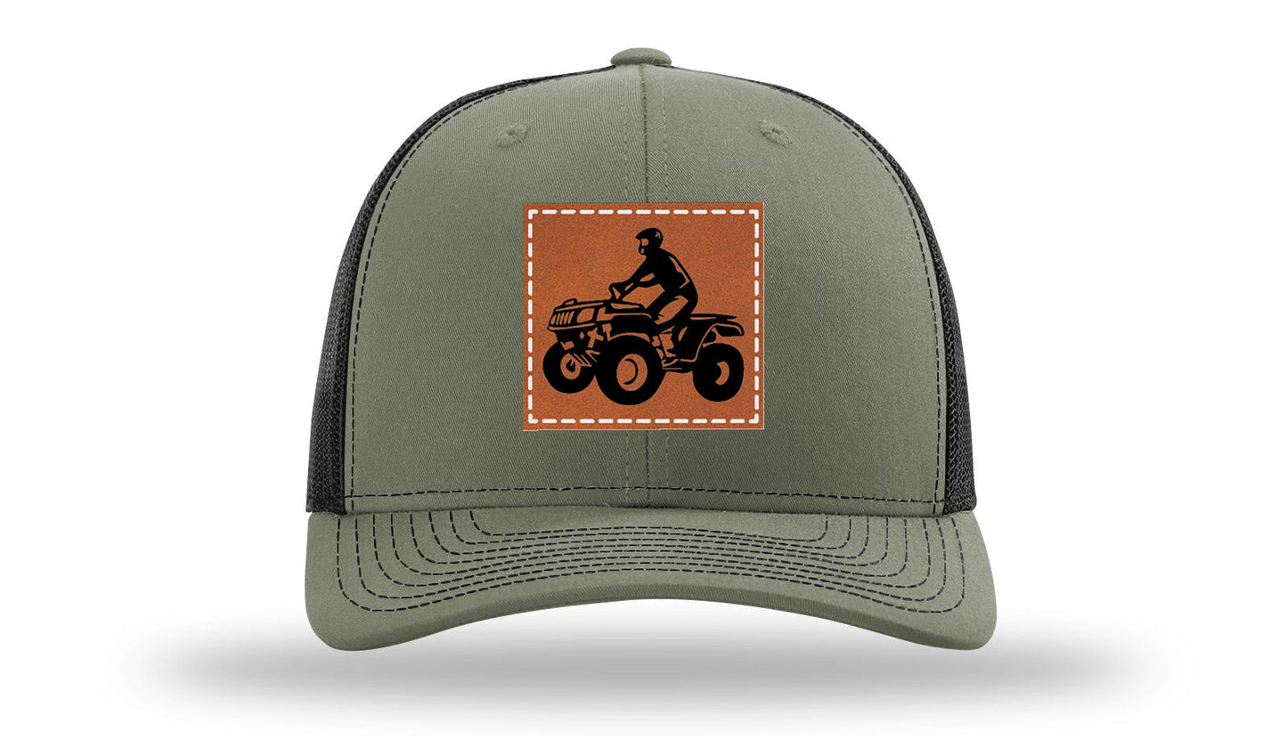 4-Wheeler Leather Patch Richardson 112 Hat