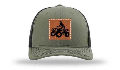 4-Wheeler Leather Patch Richardson 112 Hat