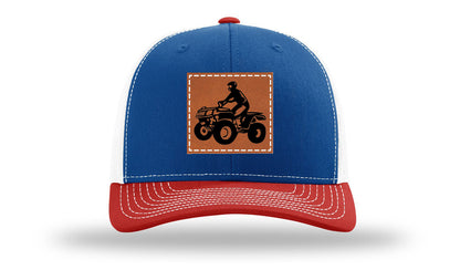 4-Wheeler Leather Patch Richardson 112 Hat